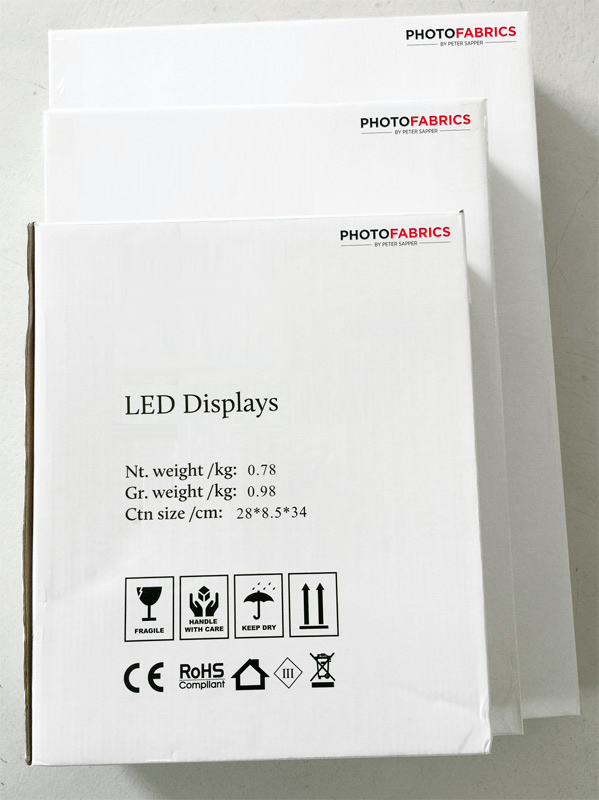 LED-Acrylrahmen